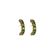 Brinco Arco Cristais Peridot - Copia